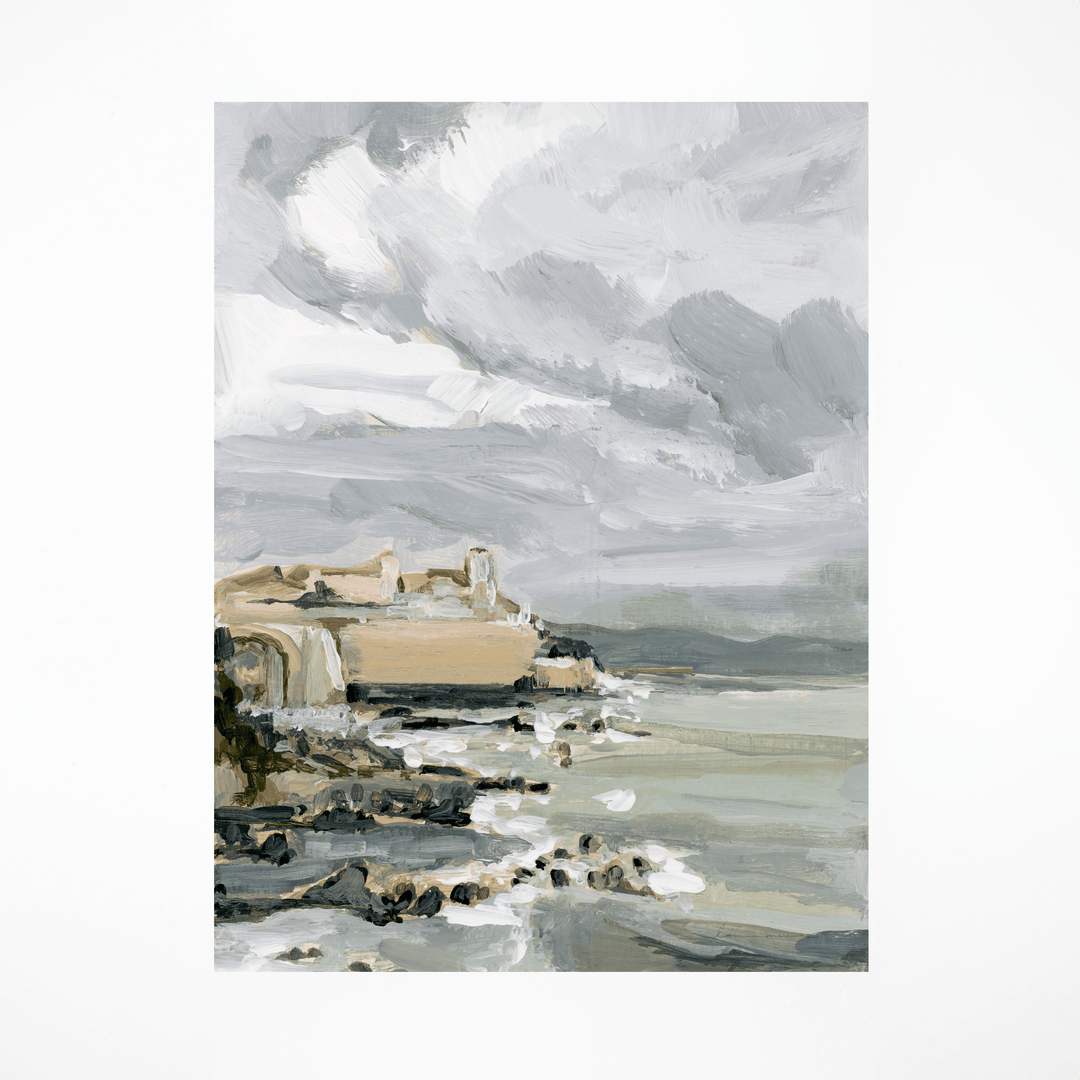 coastal landscape painting