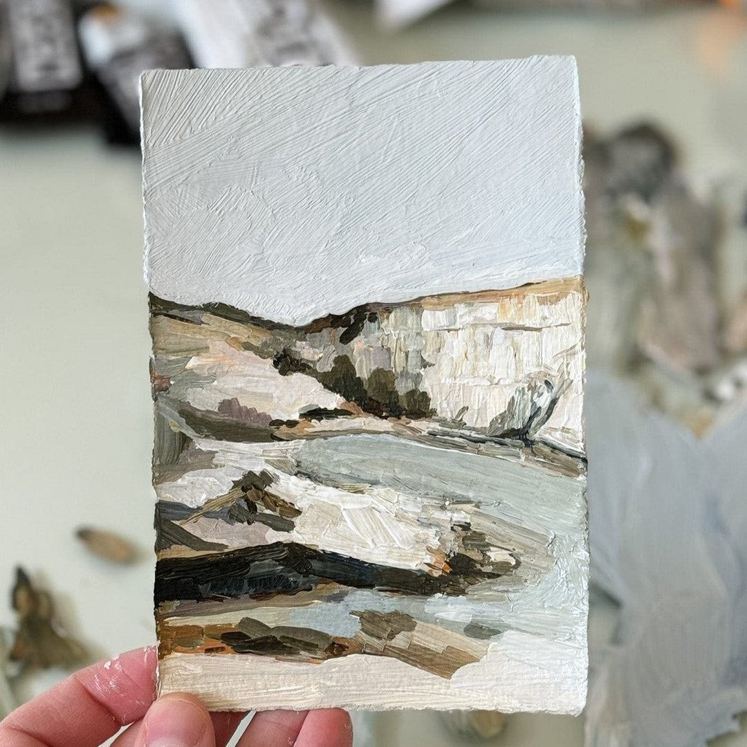Coastal landscape painting