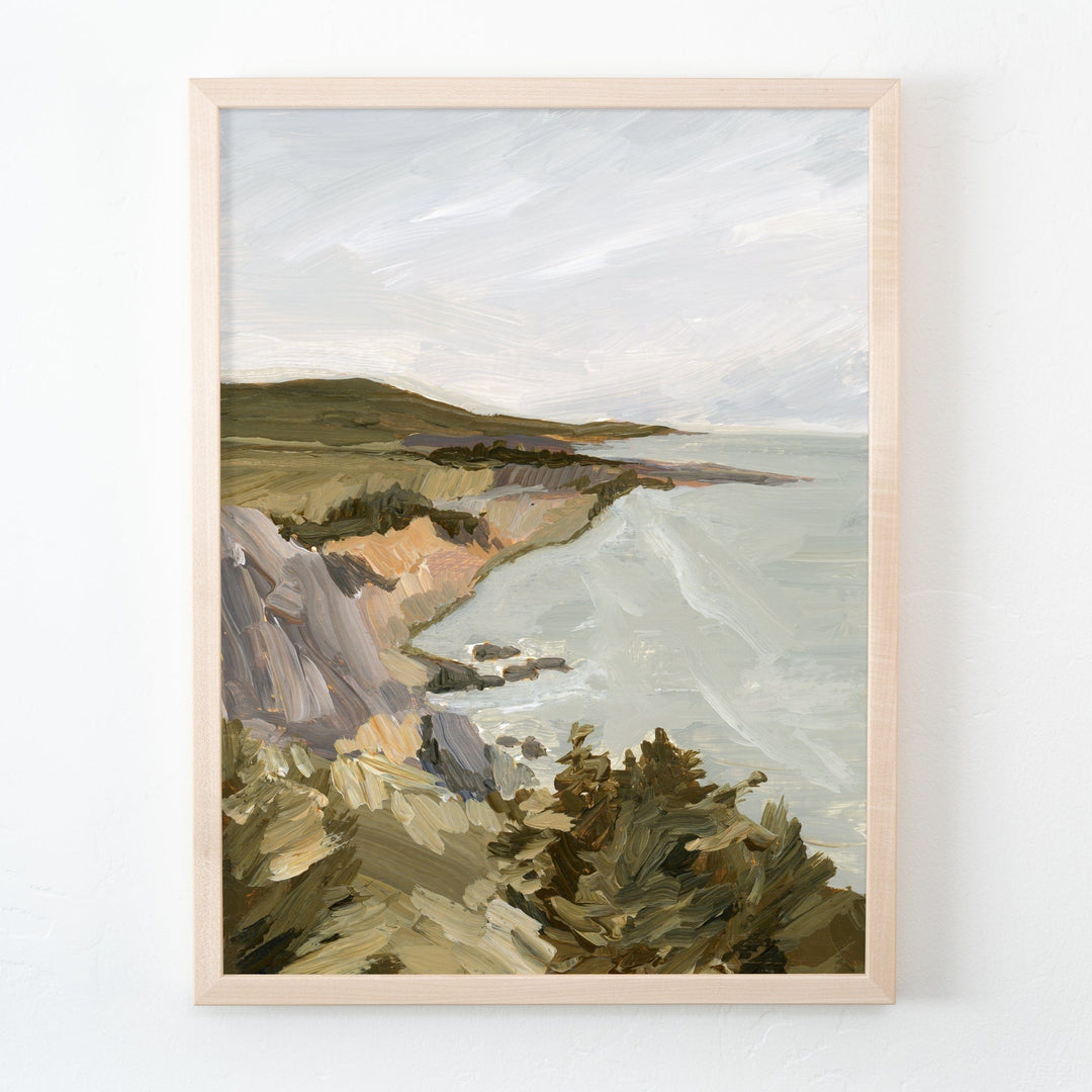 Big Sur coastal landscape painting