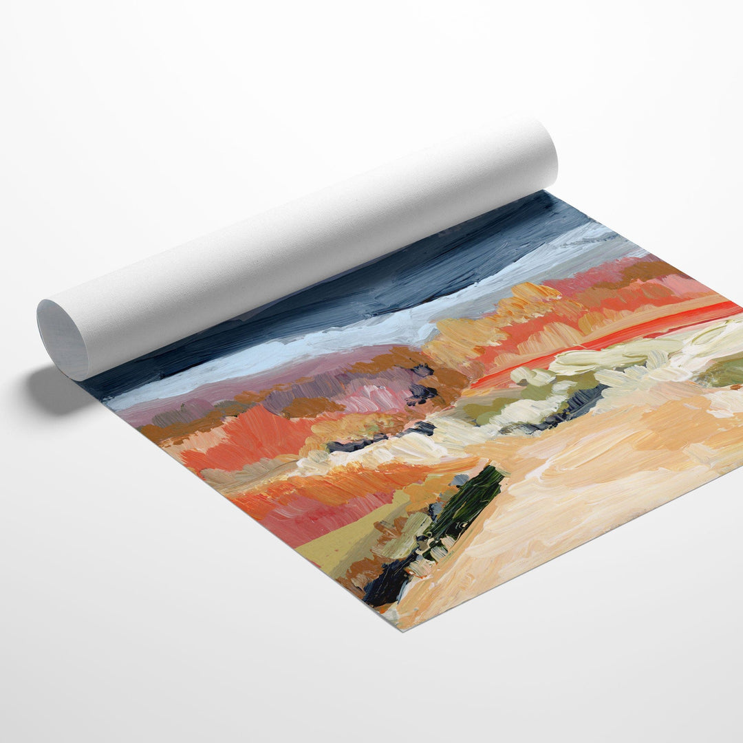 Birmingham rolled canvas art print