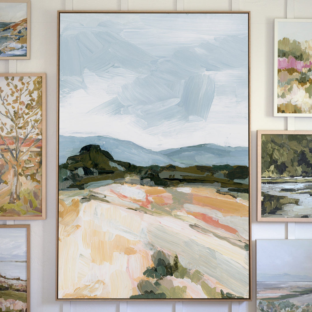 "Blue Desert" Signed Art Print