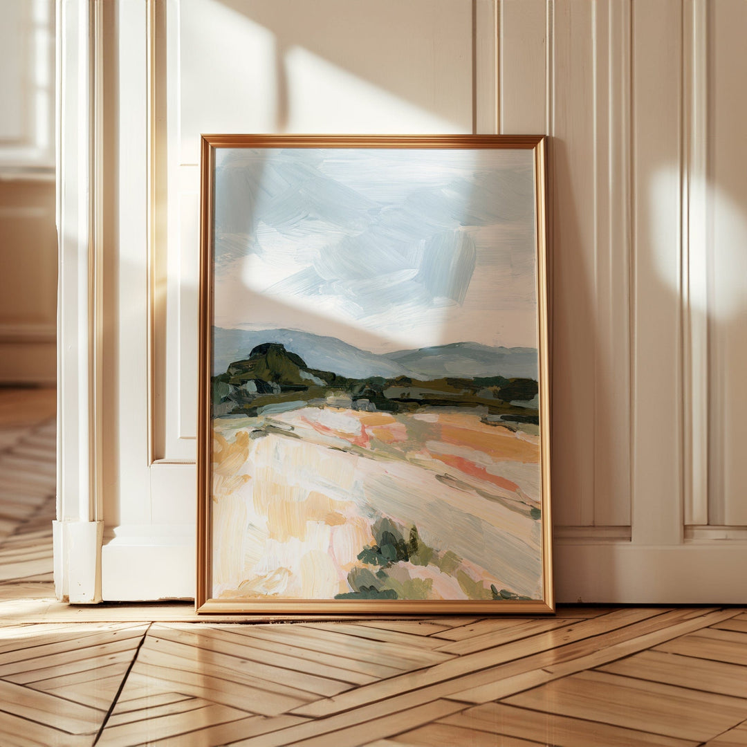 "Blue Desert" Signed Art Print