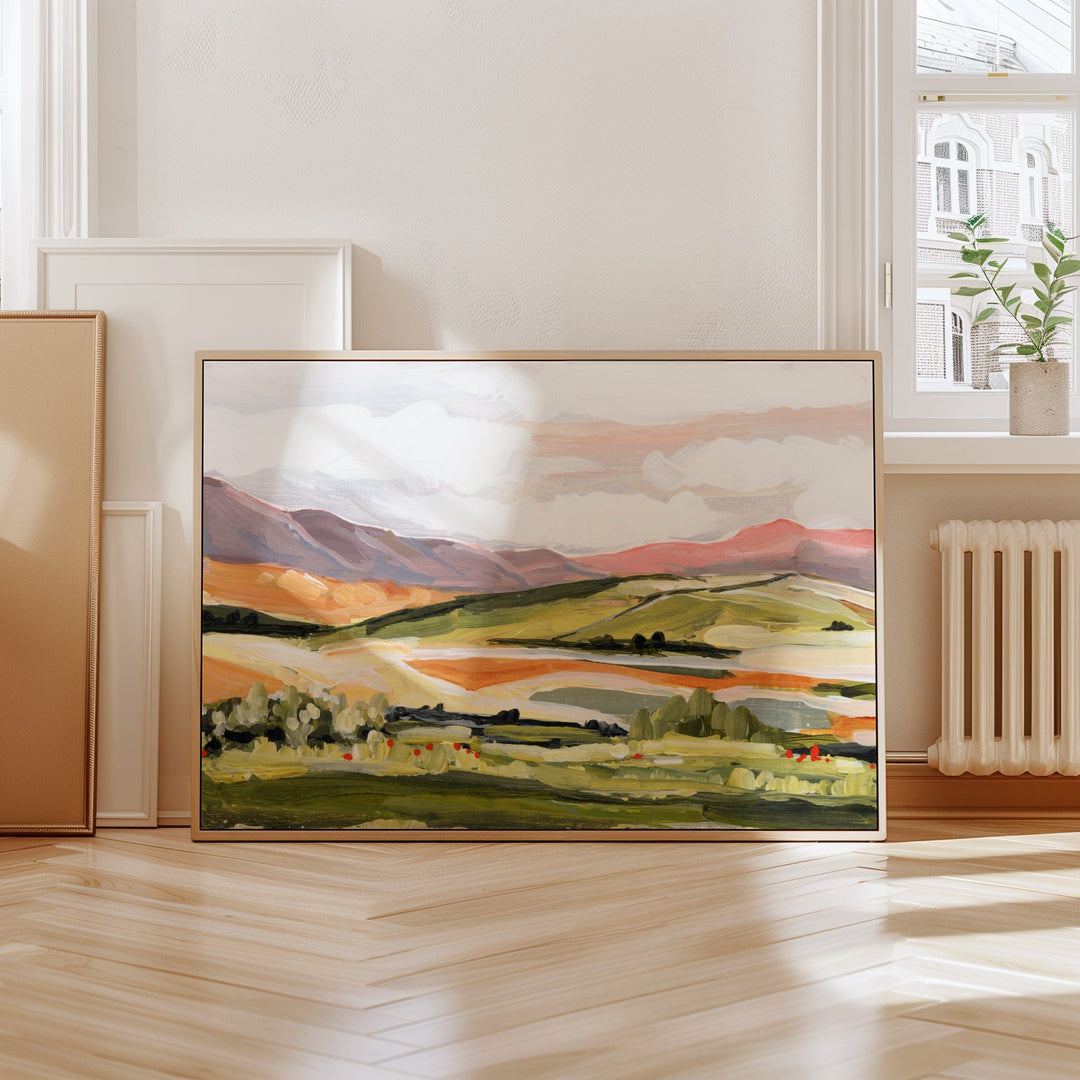 "California Hills" Signed Art Print