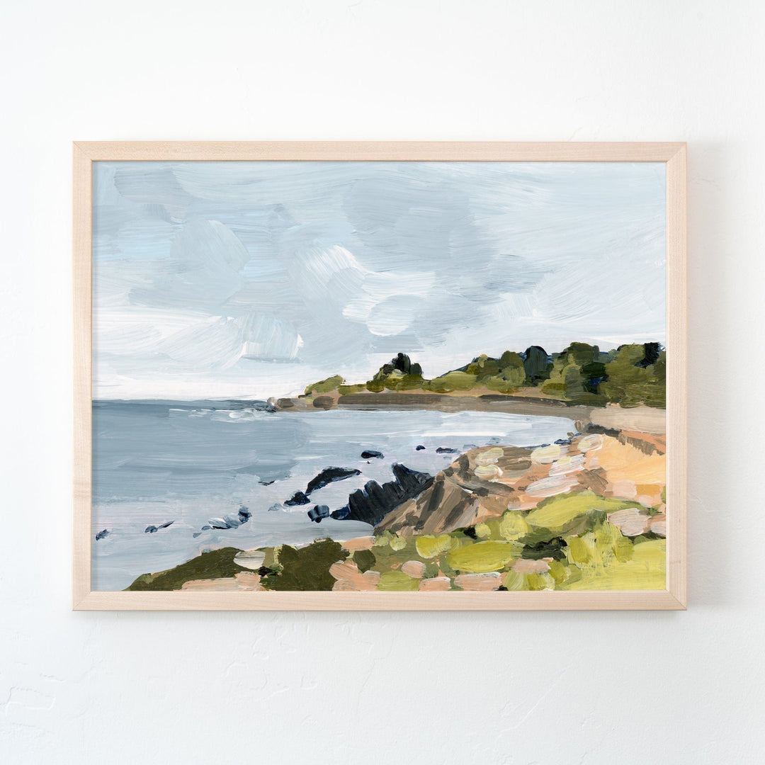 Cambria coastal landscape painting