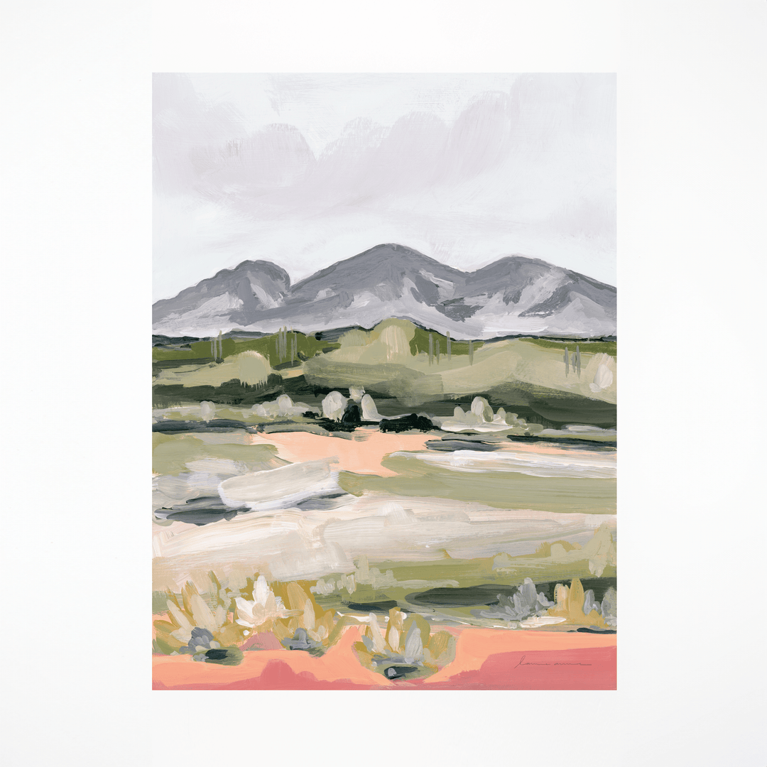 Camelback mountain landscape print