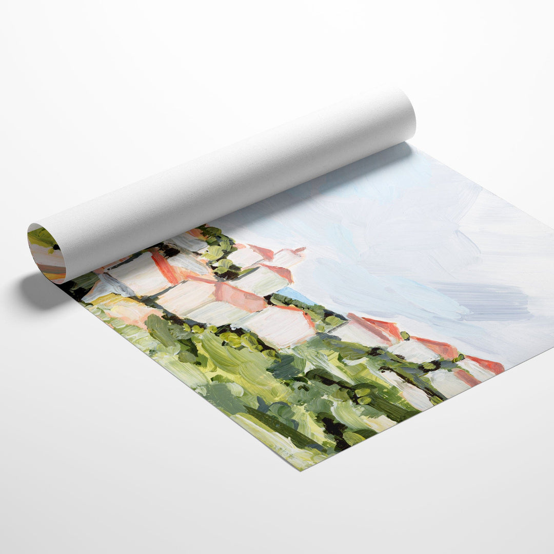Cap de Creus rolled canvas art print