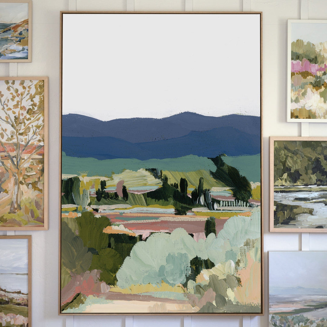 "Catalonia Hills" Signed Art Print