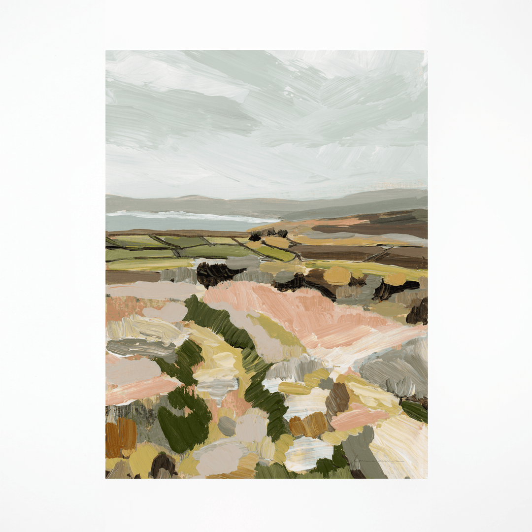 Cornwall landscape art print