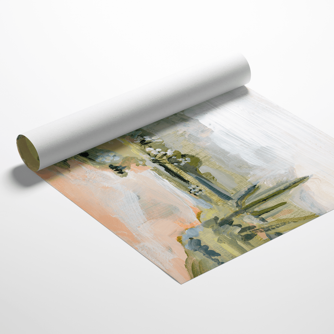 Desert Rain rolled canvas art print