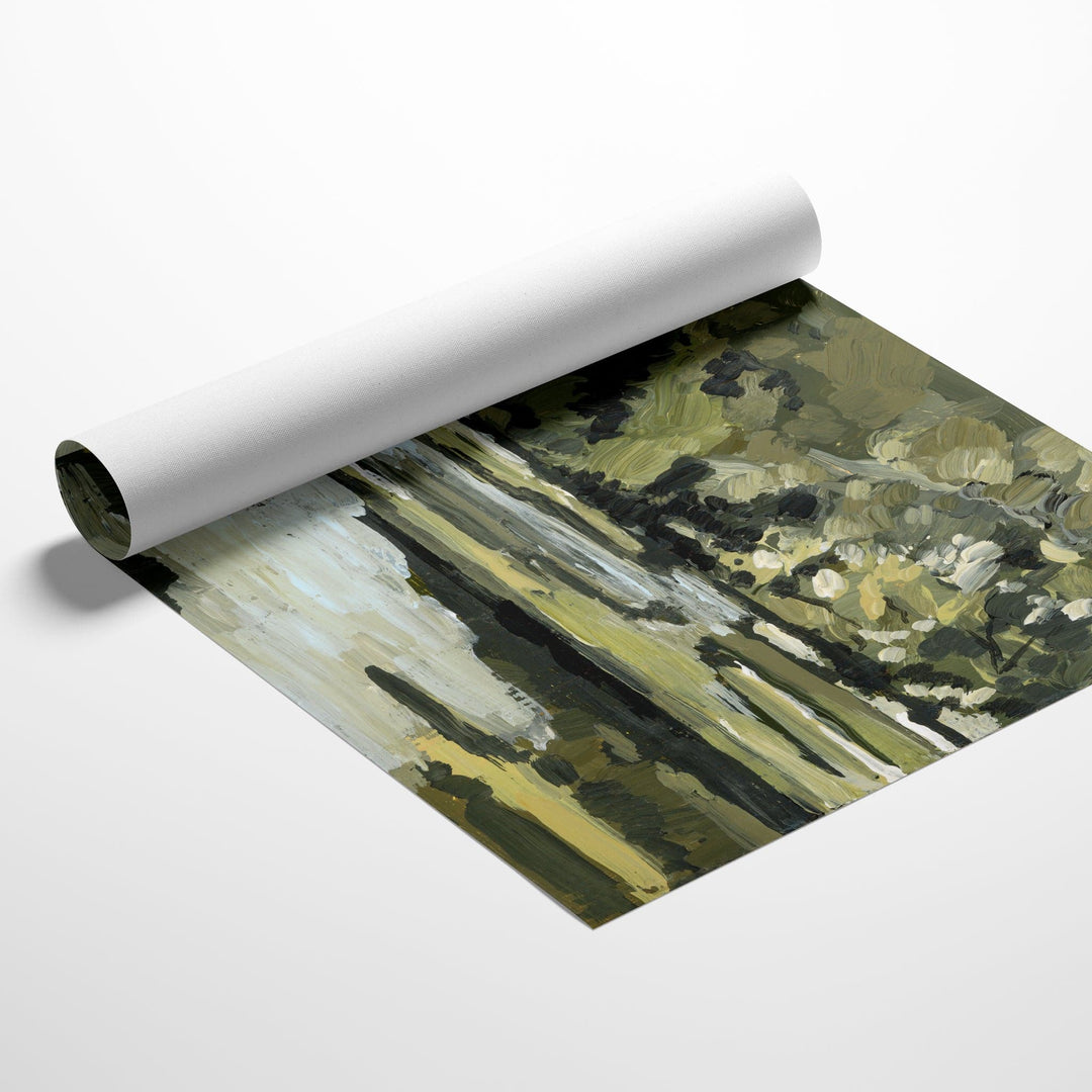 Helford rolled canvas art print