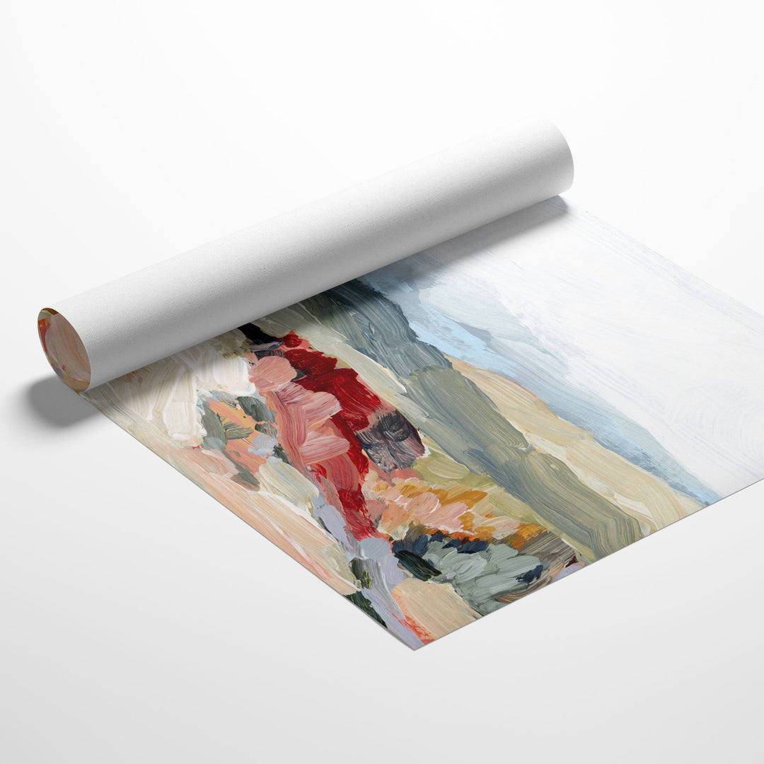 JT-Mist rolled canvas art print showing abstract landscape