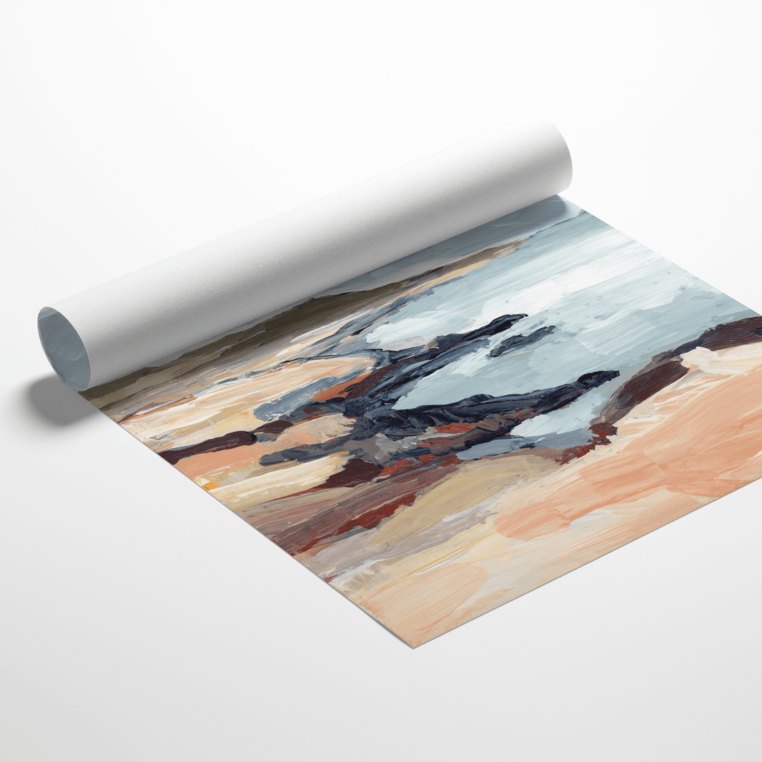 Maui Coast abstract art canvas print
