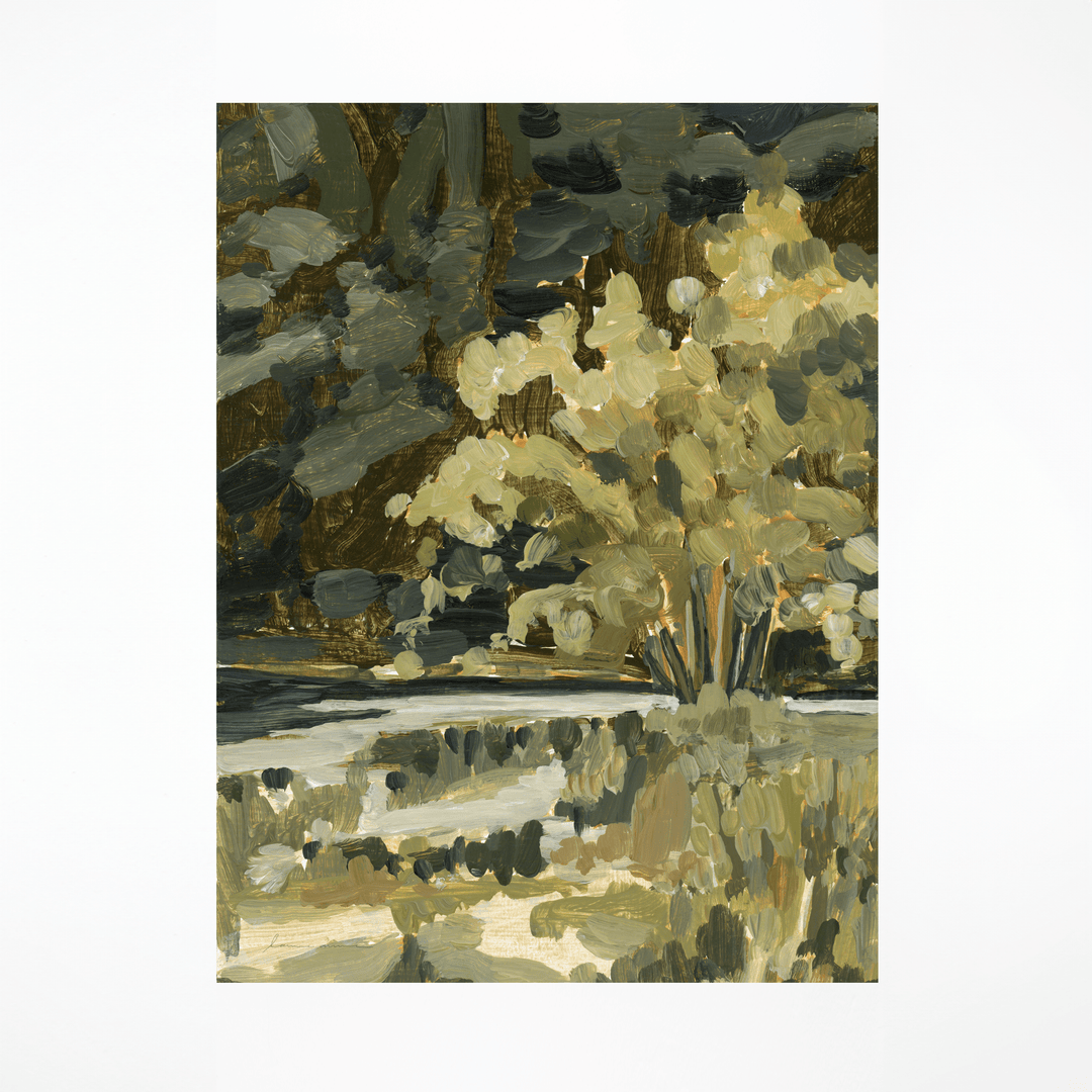 Oregon river print