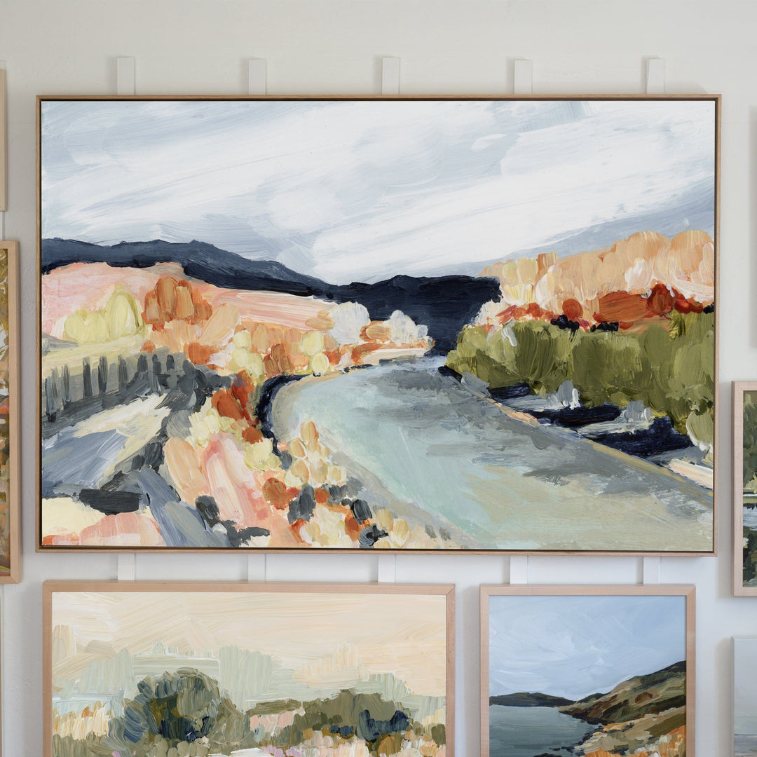 "Painted River II" Signed Art Print