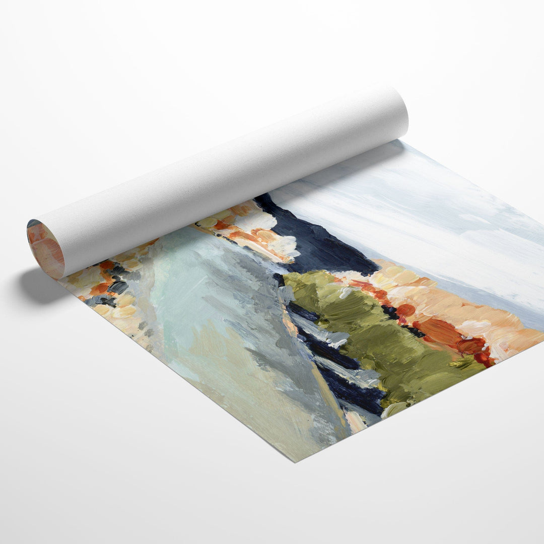 Painted River II rolled canvas art print