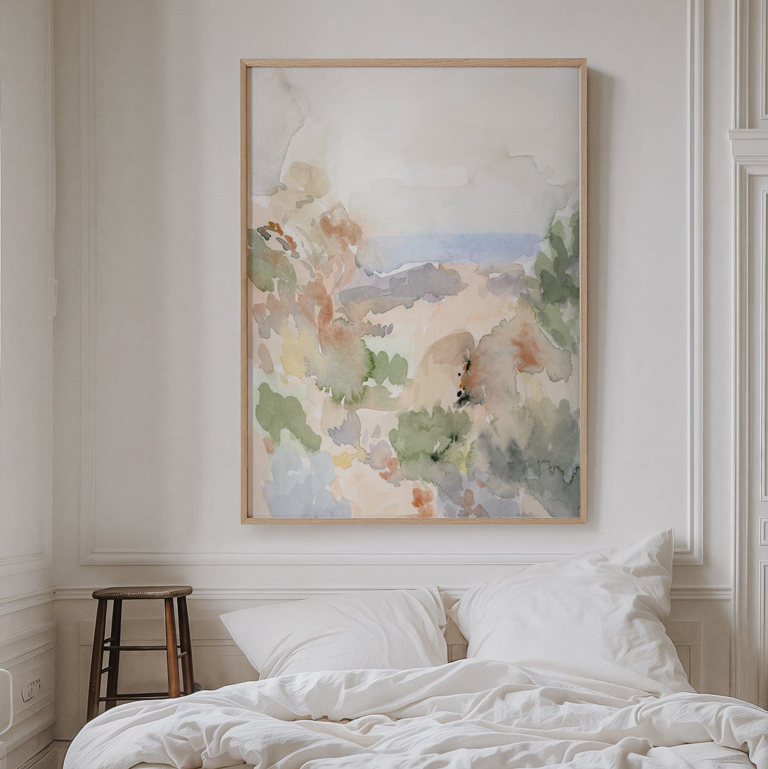 "Pastel Wash" Signed Art Print