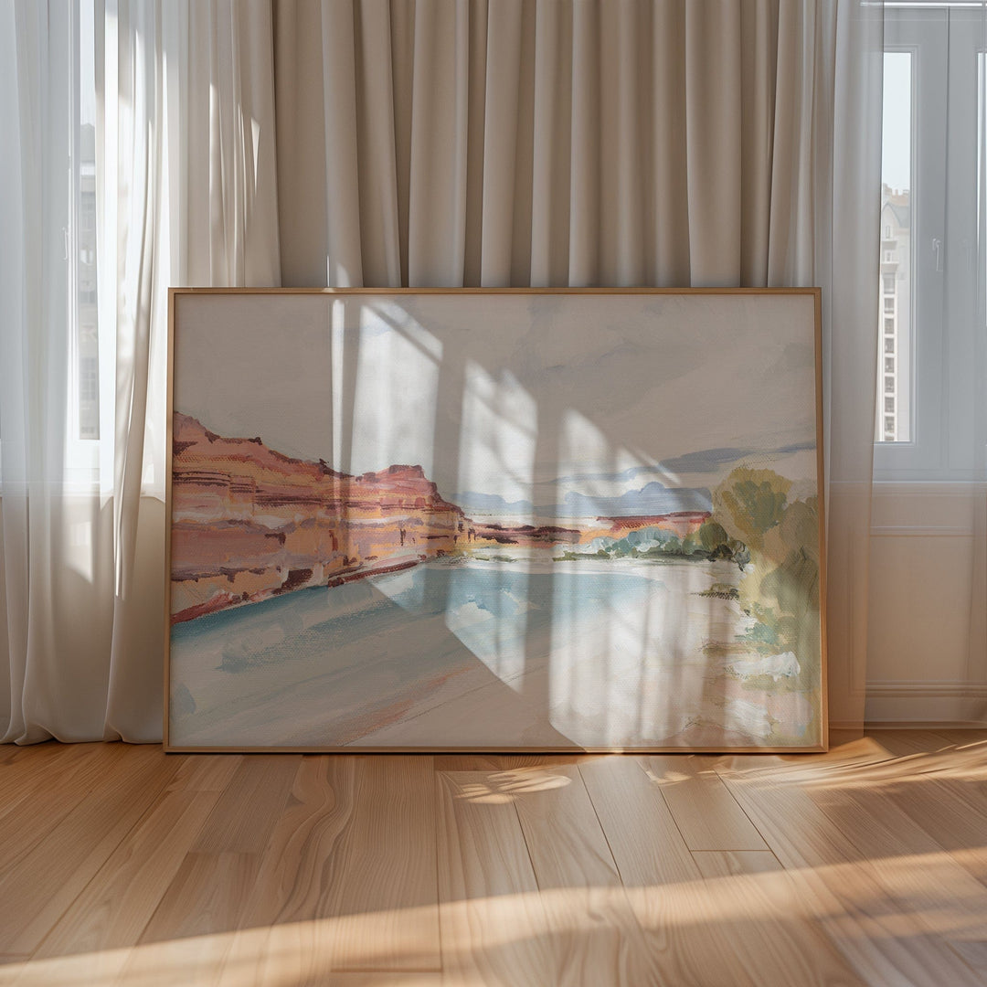 "River Canyon" Signed Art Print