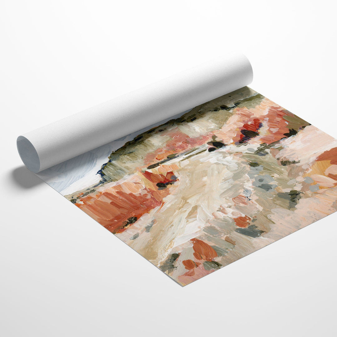 Rock Creek rolled canvas art print