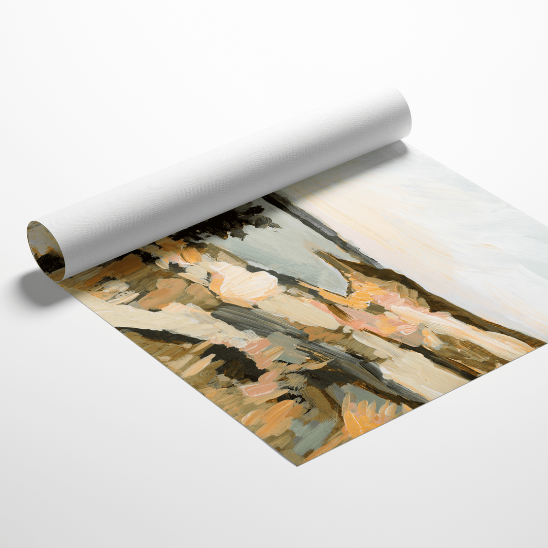 San Juan Island rolled canvas art print