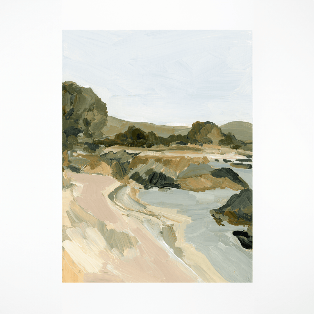 Sea Ranch coastal landscape painting