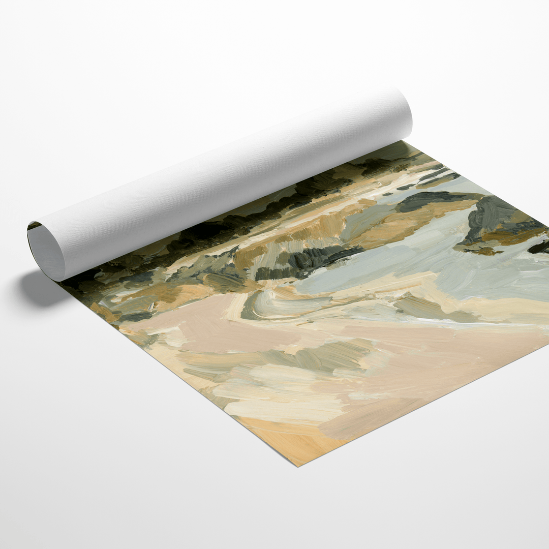 Sea Ranch rolled canvas art print of coastal landscape