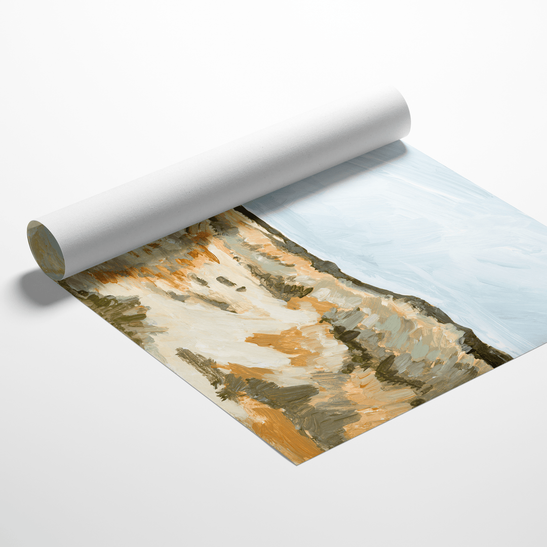 Seaside Dunes rolled canvas art print