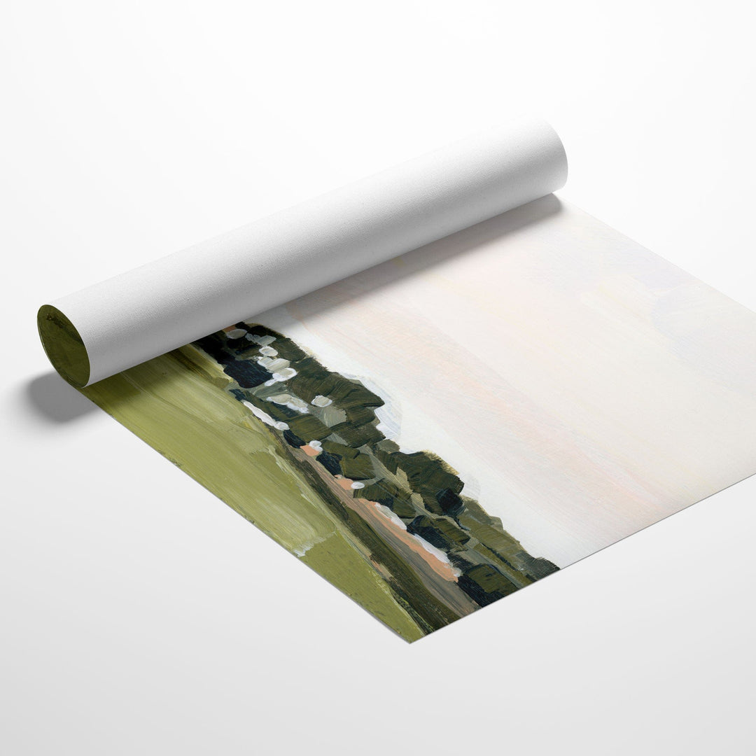 Spanish Morning landscape rolled canvas art