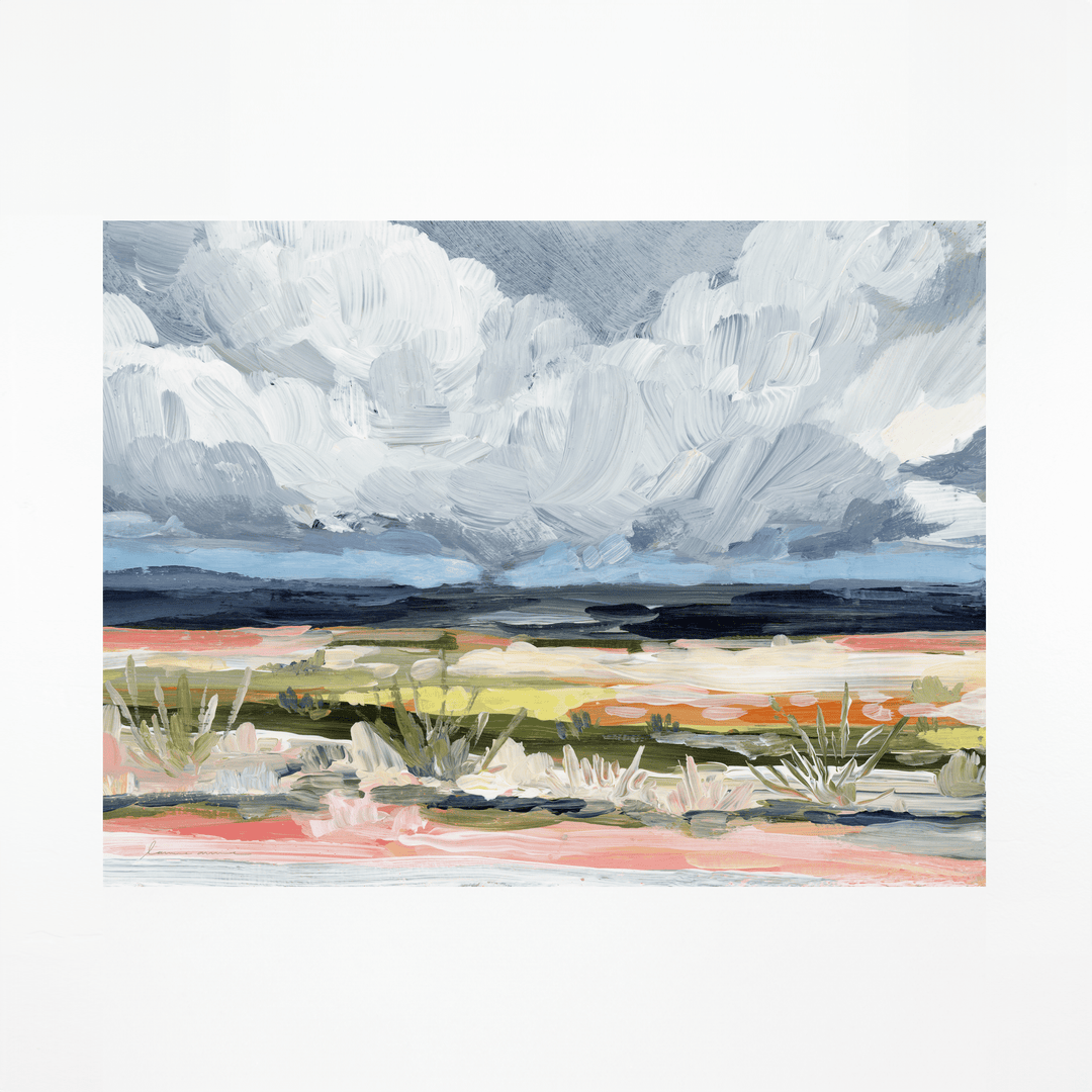 Super Bloom landscape print