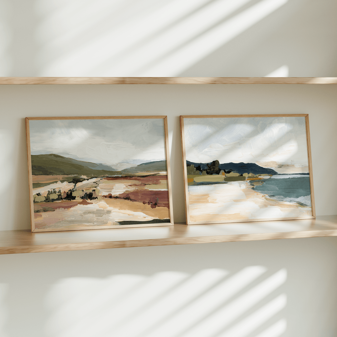 Olive Hills & North Shore Signed Print Set