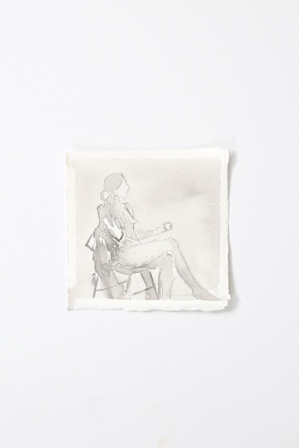 Sketch of a woman sitting, fullsizeoutput_206c