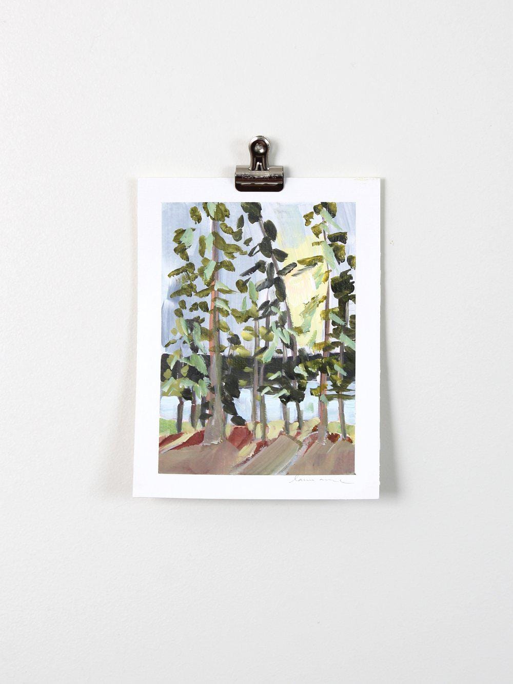 Forest painting print, fullsizeoutput_34d5