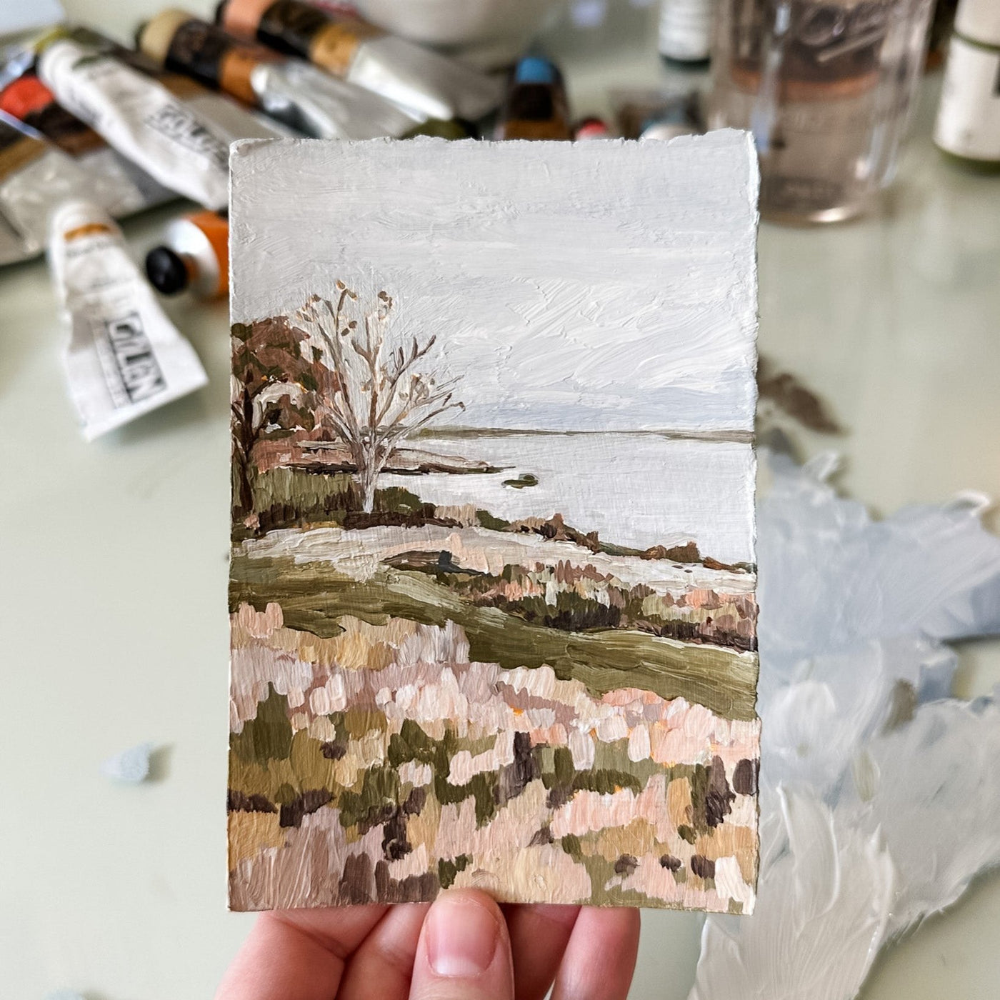 "Portland" Tiny Landscape