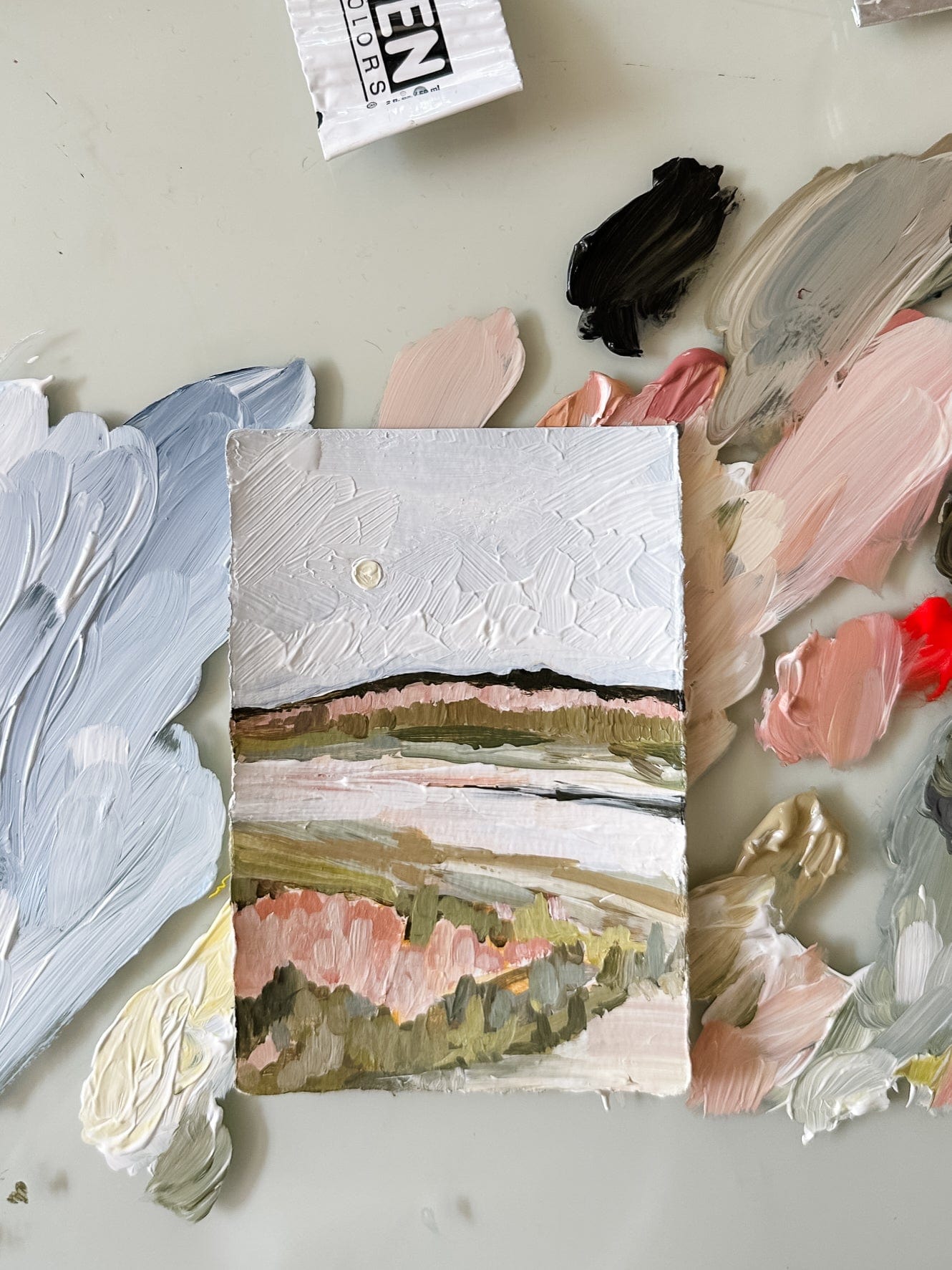 "Marsh Coast" Tiny Landscape
