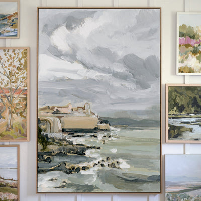 "Antibes Coast" Signed Art Print