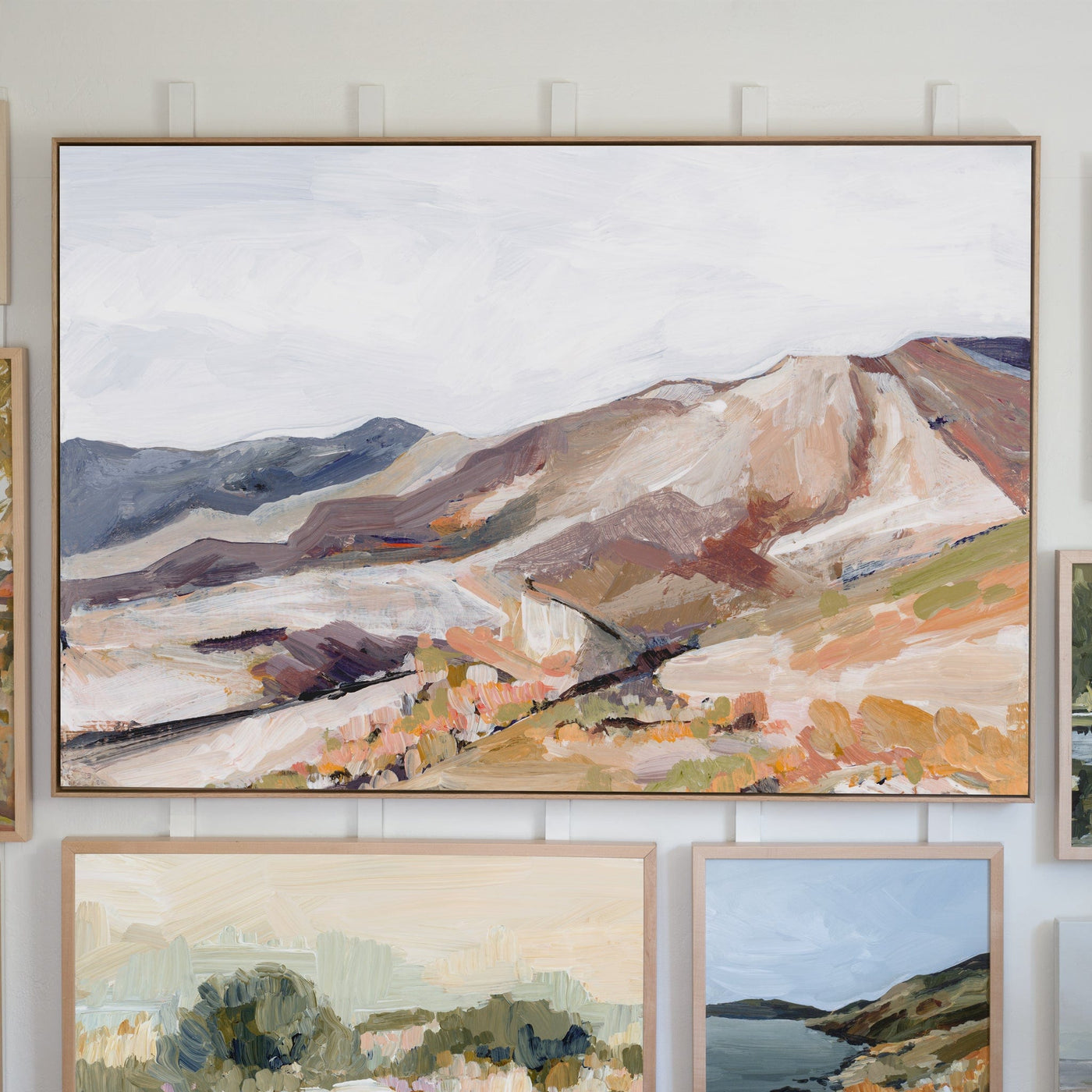 "Blush Mountain" Signed Art Print