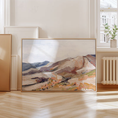 "Blush Mountain" Signed Art Print