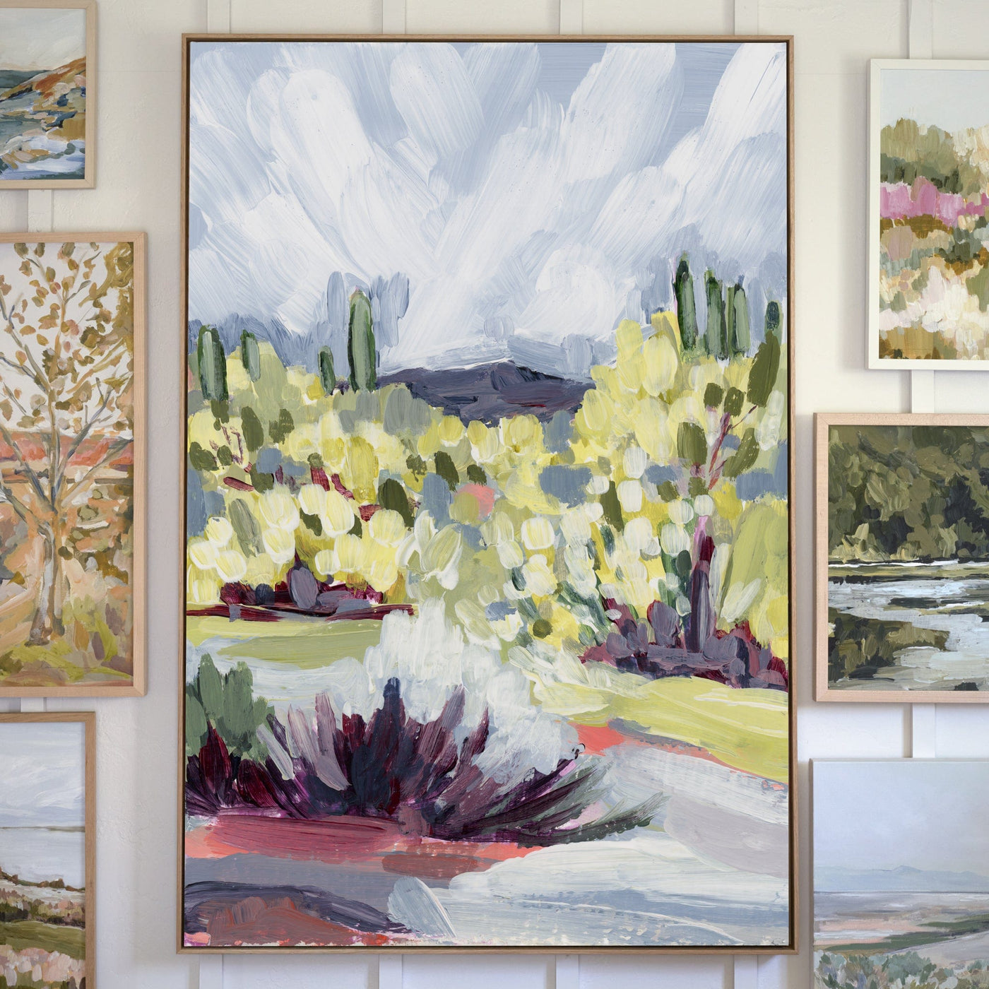 "Brush Desert II" Signed Art Print