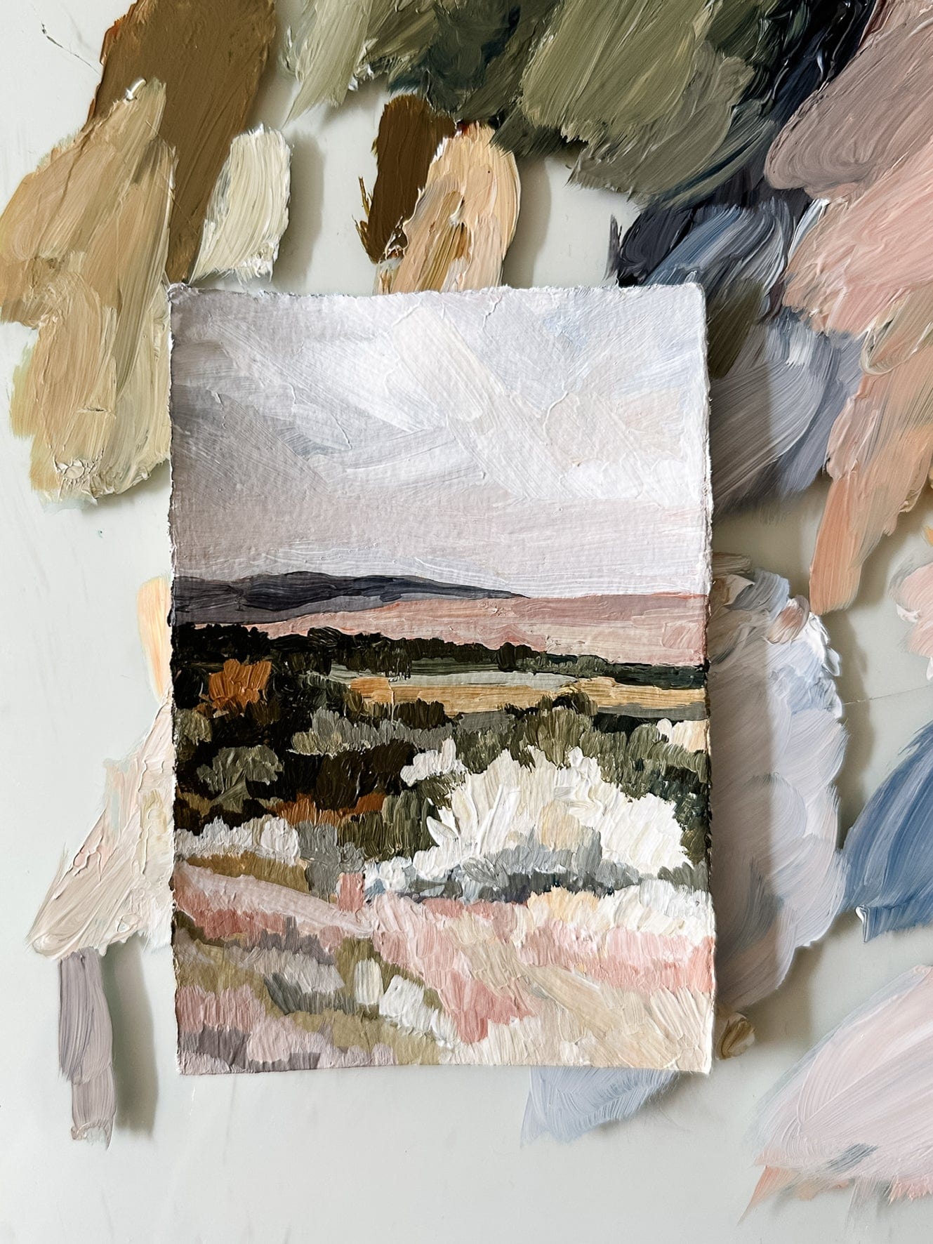 "Mountain Desert" Tiny Landscape