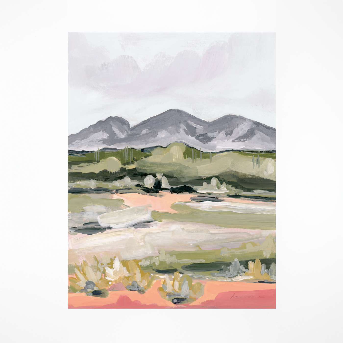 "Camelback" Art Print Sample