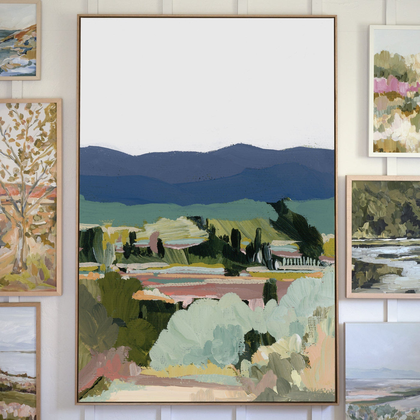 "Catalonia Hills" Signed Art Print