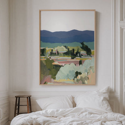 "Catalonia Hills" Signed Art Print