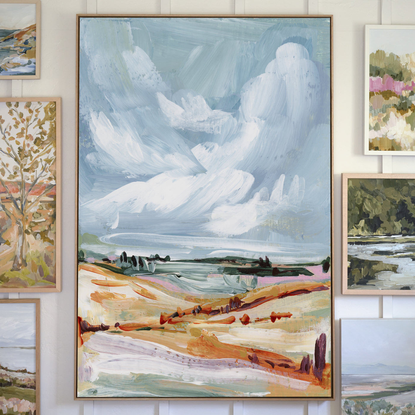 "Colorful Landscape" Art Print