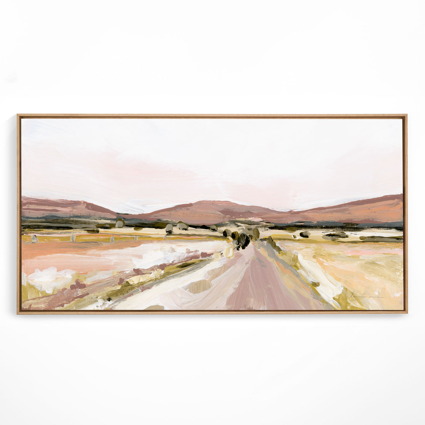 "Desert Road" Art Print