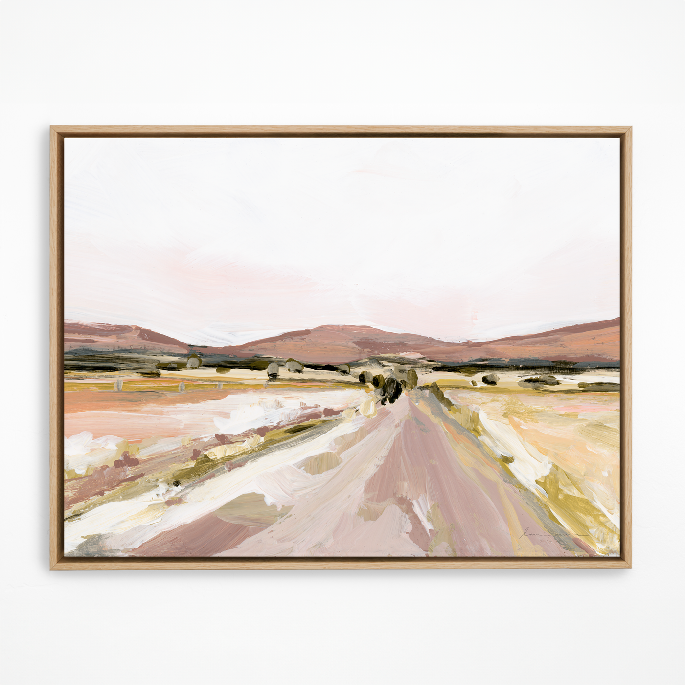 "Desert Road" Art Print