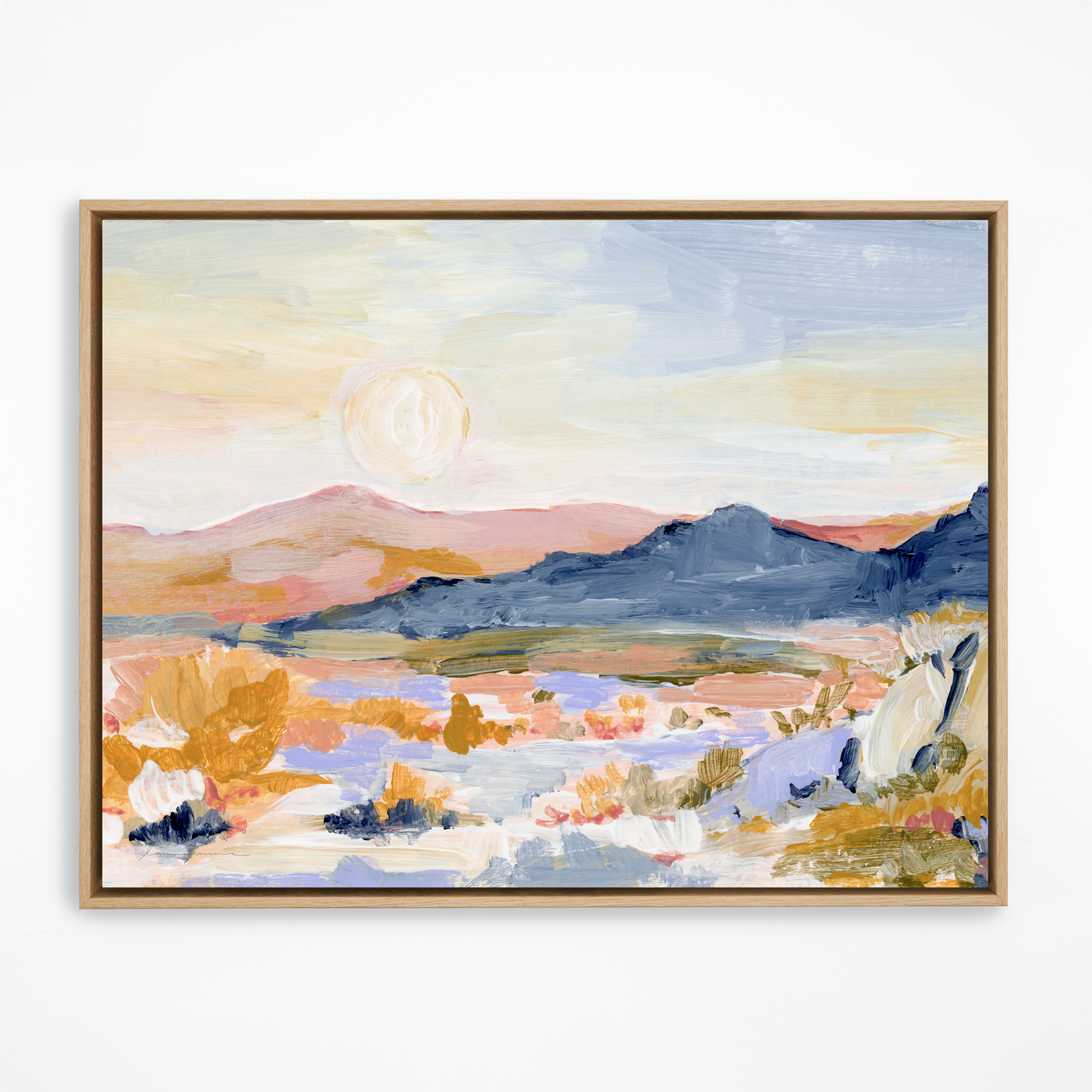"Joshua Tree Dusk" Art Print