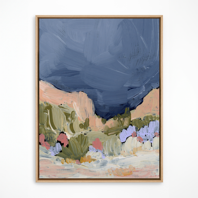 "Joshua Tree Rainy Morning" Art Print