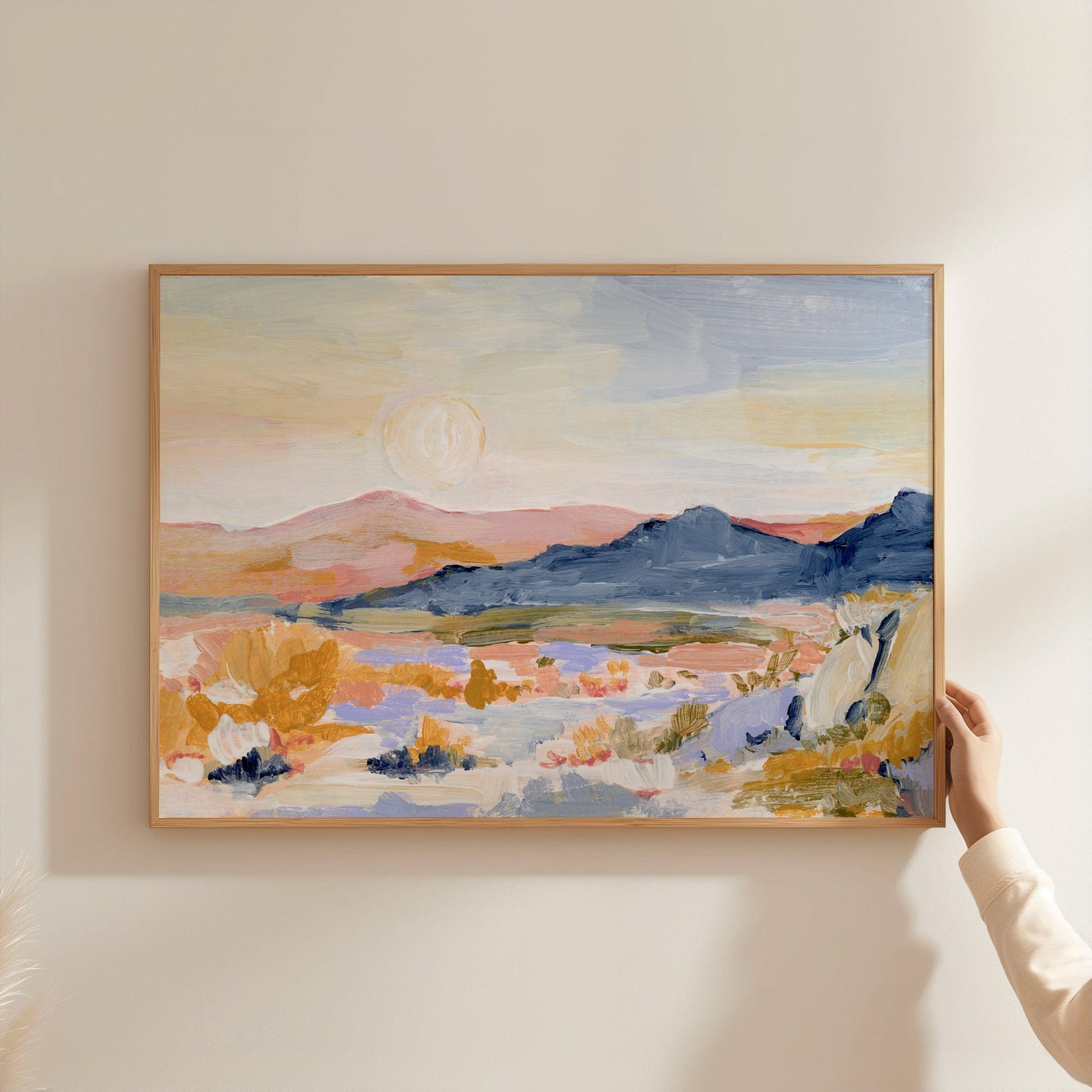 "Joshua Tree Dusk" Signed Art Print