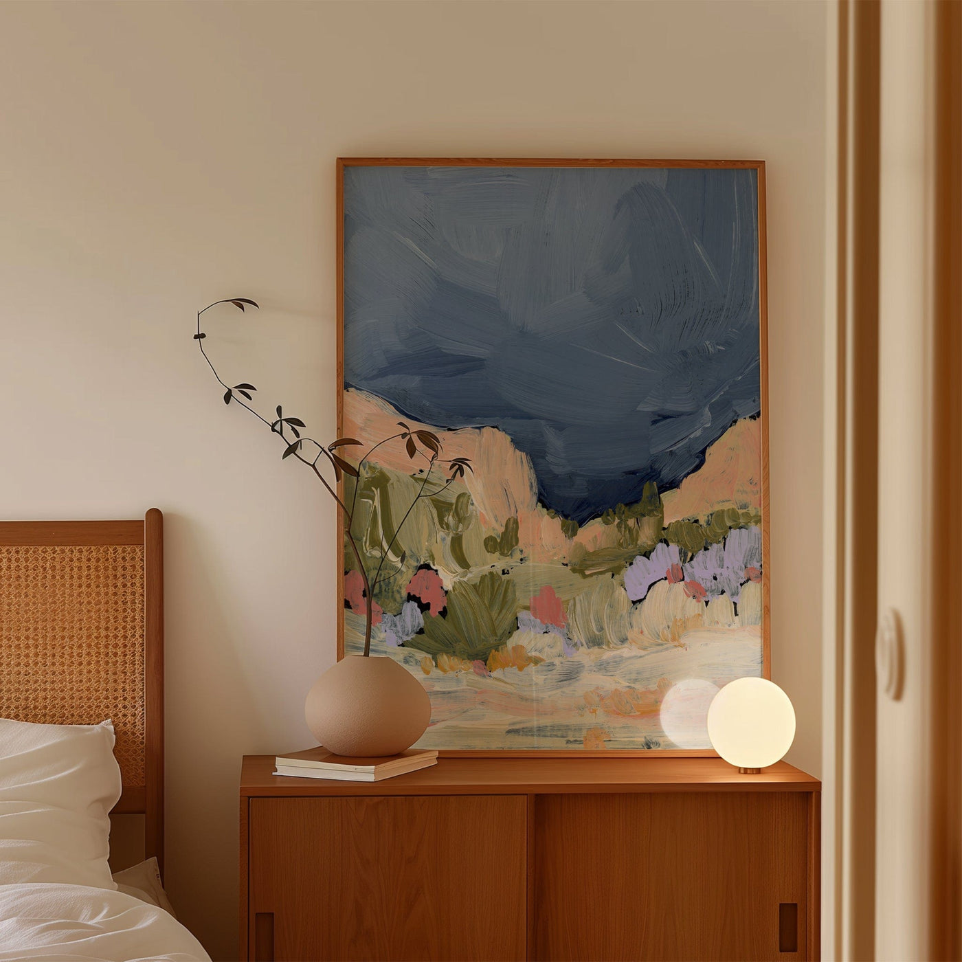 "Joshua Tree Rainy Morning" Signed Art Print