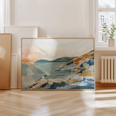 "Marble Coast" Signed Art Print