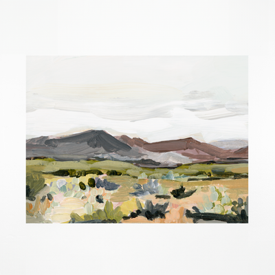 "Mauve Desert" Art Print
